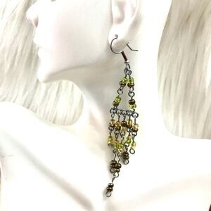 Beaded Dangle Earrings 